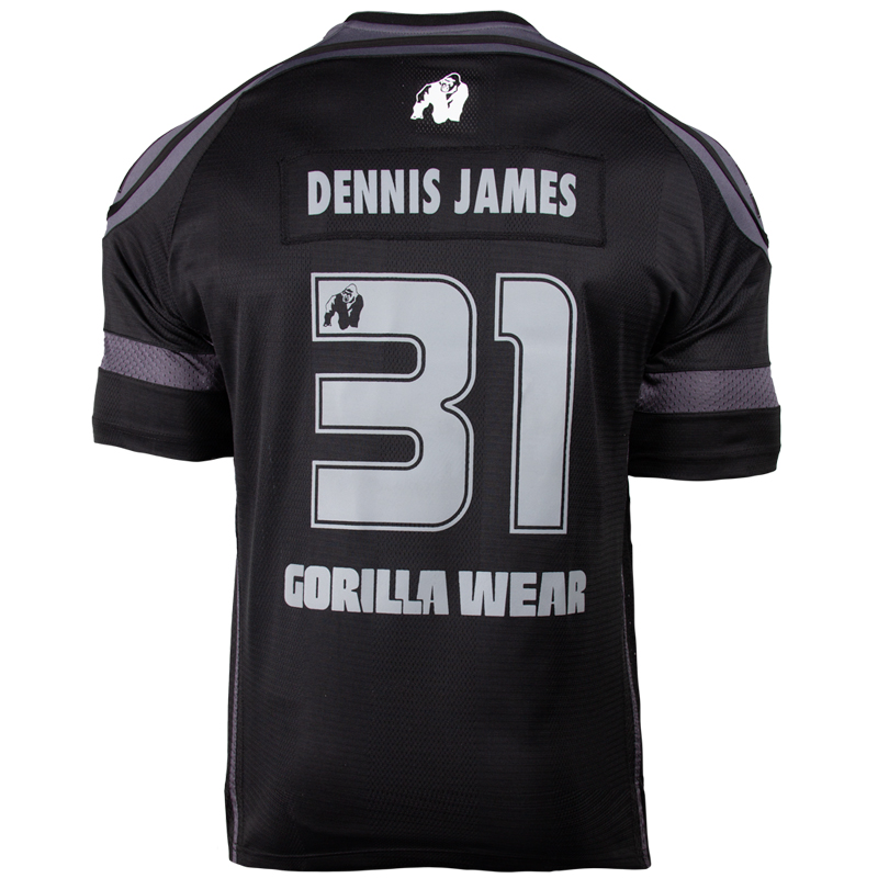 Футболка Athlete Dennis James Black/Gray