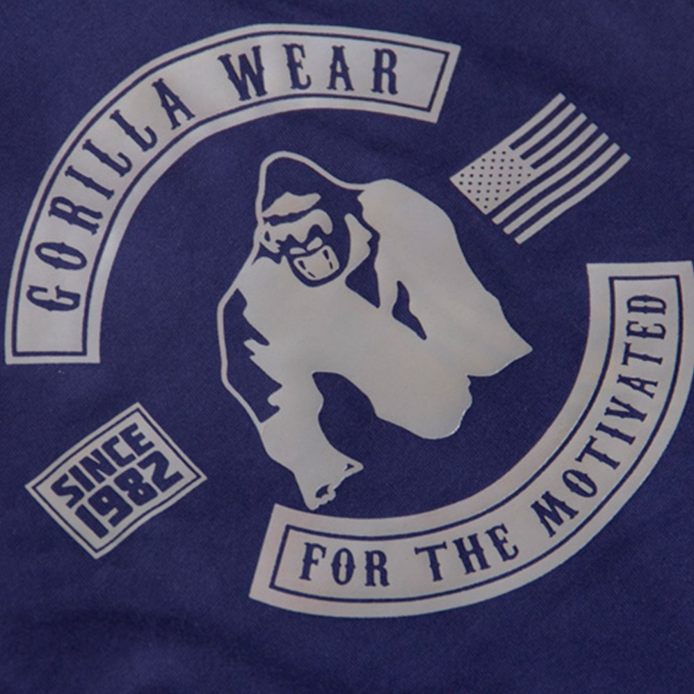 Gorilla Wear Безрукавка с капюшоном Lawrence Navy