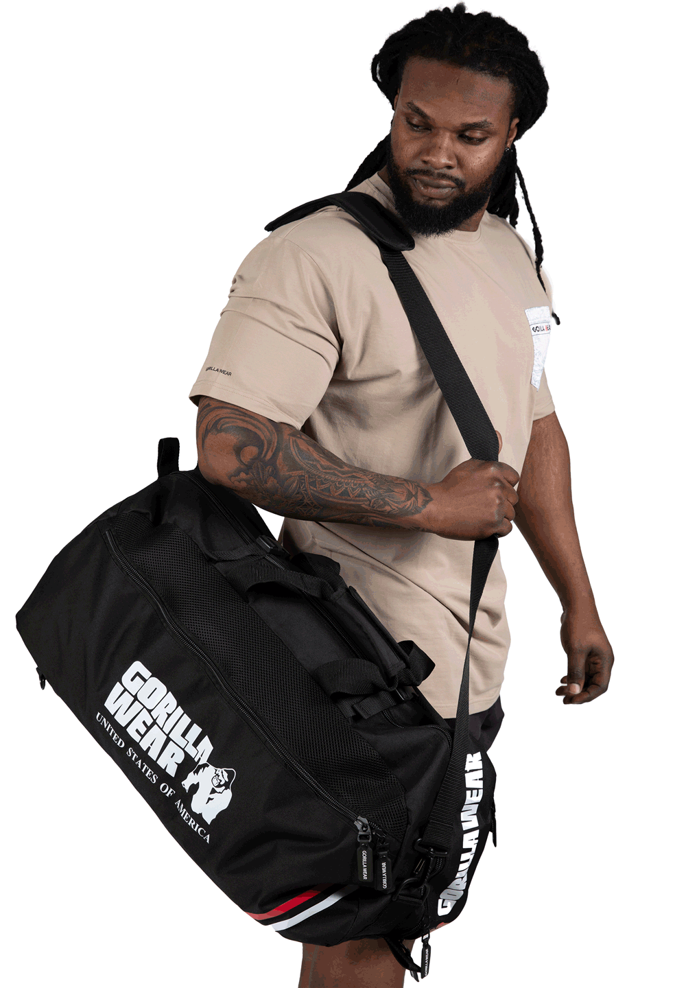 Спортивная сумка/рюкзак Norris Hybrid Black