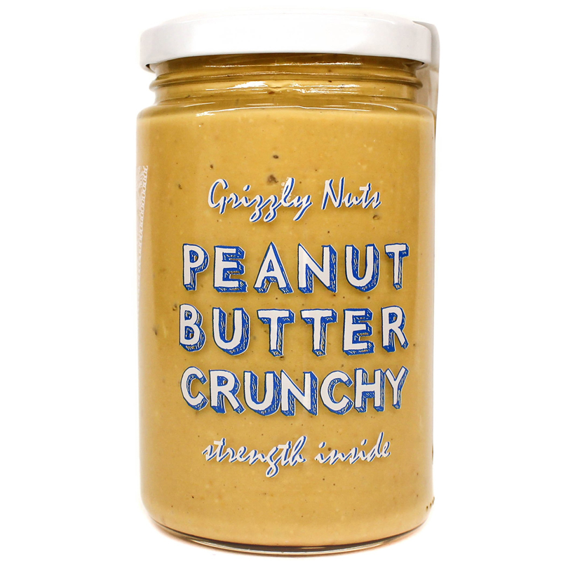 Grizzly Nuts Peanut Butter Crunchy Арахисовая паста хрустящая