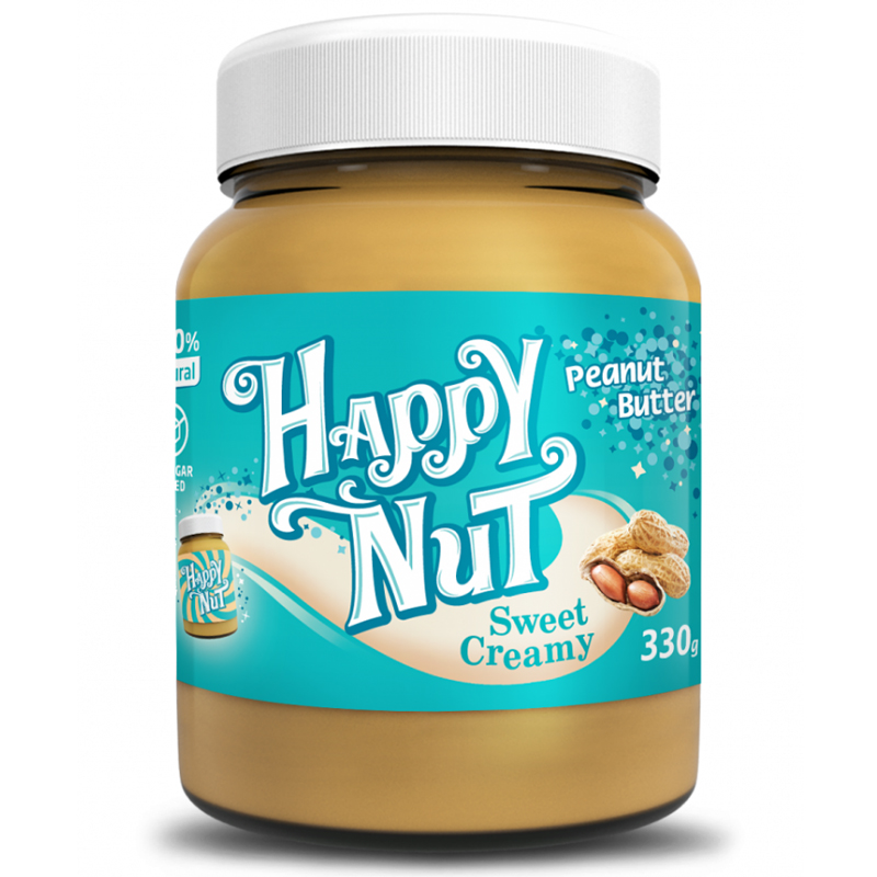 Happy Nut White Chocolate Арахисовая паста сладкая