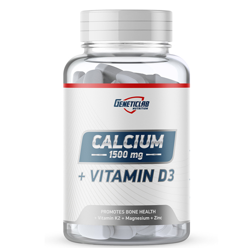 Geneticlab Nutrition Calcium + vitamine D3