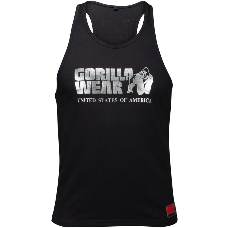 Gorilla Wear Майка Classic Black/Silver