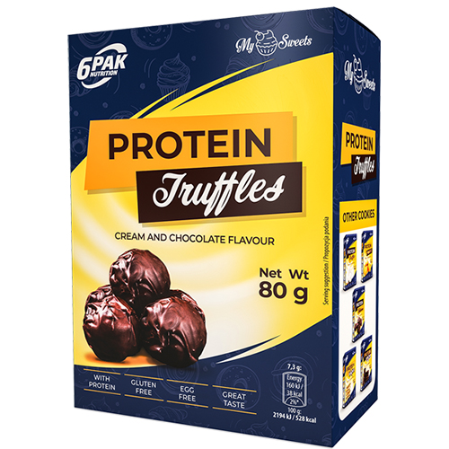 6pak Nutrition MySweets Protein Truffels Dark