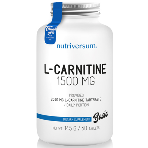 Nutriversum L-carnitine 1500 mg