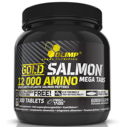 Gold Salamon 12000 Amino Mega Tabs