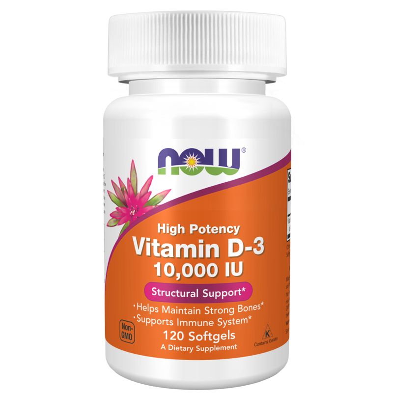 Now Foods Vitamin D-3 10000 IU