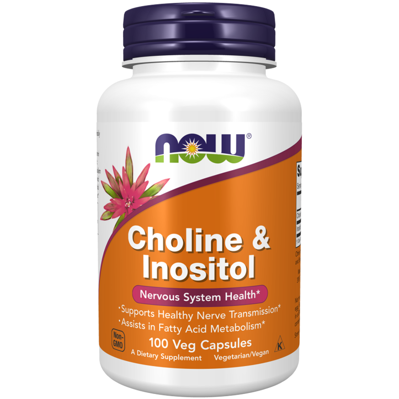 Now Foods Choline Inositol 250/250 mg
